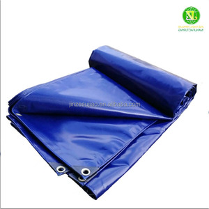 Bâche en PVC pour conteneur automatique-Couverture <span class=keywords><strong>de</strong></span> camion noire résistante au soleil et à l'eau 5x10 pour usine à gaz biologique - Product Image 5