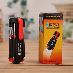 Xách tay chính xác Screwdriver Set 8 trong 1 GẤP Screwdriver công cụ dụng cụ cầm tay với LED - Product Image 5