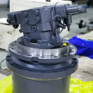 Moteur hydraulique variable GFT26W2B62-06+A6VE80EP2D/63W-VAL027HB, unité à pistons axiaux à branchement direct, compatible avec A6VE80 Hydrauli - Product Image 4