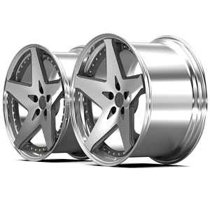 Rines de aleación forjados de dos piezas y cinco radios para autos de pasajeros, 20x10 21x12 PCD 5x114.3, para <span class=keywords><strong>Ferrari</strong></span> <span class=keywords><strong>FF</strong></span> <span class=keywords><strong>V12</strong></span> 2013 - Product Image 2