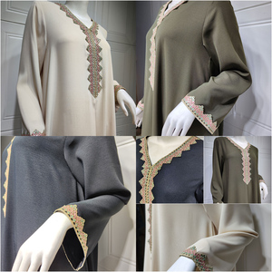 New Trendy Traditional Muslim Clothing Middle East Lace Ethnic Style Southeast <strong>Asian</strong> <strong>Maxi</strong> <strong>Dress</strong> Ladies Muslim Women <strong>Dress</strong> - Product Image 6