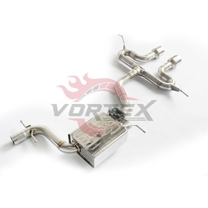 Échappement Catback Vortex SS304 Valvetronic pour Volkswagen Golf 6 Système de son actif Finition durable - Product Image 5