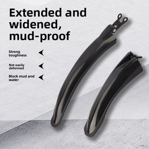 <span class=keywords><strong>Garde</strong></span>-<span class=keywords><strong>boue</strong></span> de vélo universel de haute qualité, couverture intégrale avant et arrière, 26 <span class=keywords><strong>24</strong></span> <span class=keywords><strong>pouces</strong></span>, haute résistance - Product Image 2