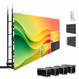 Pantalla LED de Alquiler de Paso Fino P2.5, 160.000 Puntos por Metro Cuadrado, Empalme sin Costuras, Pantalla de Fondo para Salón de Banquetes de Bodas - Product Image 1