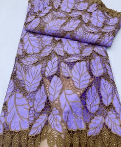 2024 Tofine classique <span class=keywords><strong>dentelle</strong></span> Metatials haute qualité <span class=keywords><strong>dentelle</strong></span> <span class=keywords><strong>pagne</strong></span> guipure <span class=keywords><strong>dentelle</strong></span> <span class=keywords><strong>avec</strong></span> pierres - Product Image 2