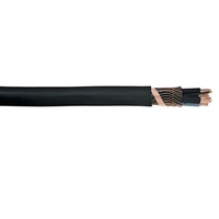 Cable de Corriente Pesada Aislado en PVC NYCY, Conductor Concéntrico de Cobre Desnudo, 0.6/1kV Baja Tensión, Temperatura de Trabajo 90C para Energía