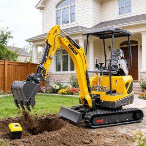 1 Ton 2 Ton Mini Excavator Enclosed Cab Hydraulic <strong>Quick</strong> <strong>Coupler</strong> for Fast Attachment Construction EPA Crawler Digger Farm Used - Product Image 5