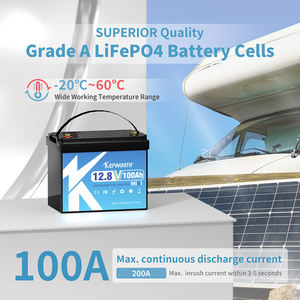 Almacén DE LA UE 12,8 V 100Ah Almacenamiento de energía solar Lifepo4 Batería con Bms 12V 100ah 200ah 300ah Lifepo4 Paquete de batería - Product Image 5