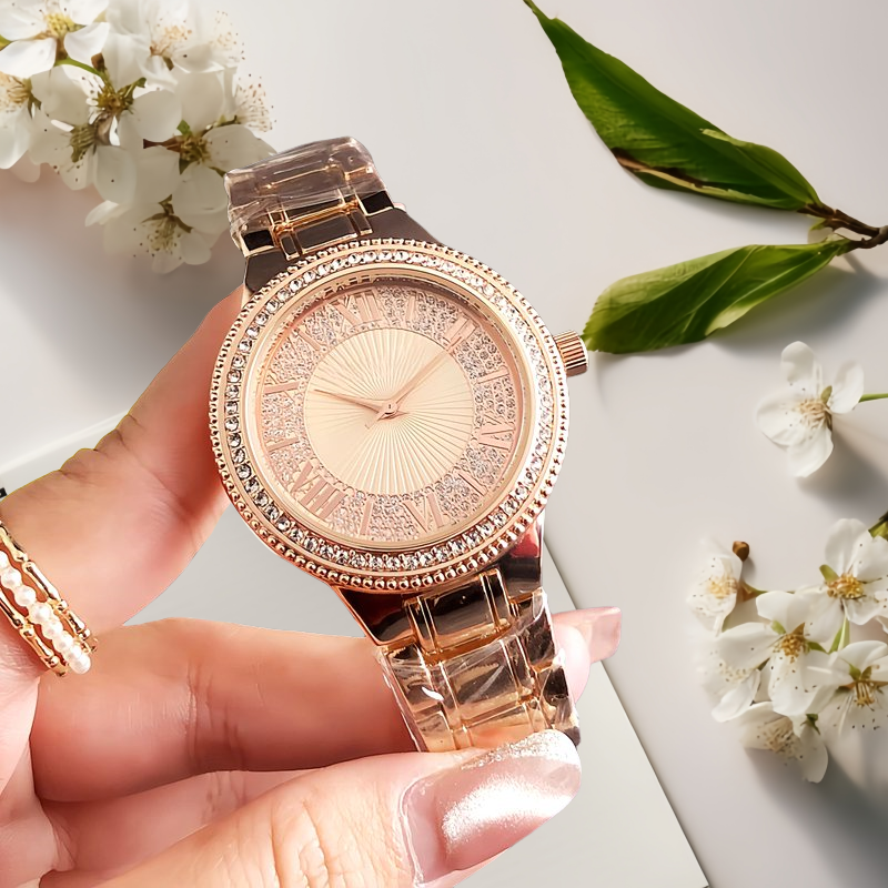female wrist watch factory customize luxury women diamond watch relojes de  lujo custom logo super slim rose gold women watches