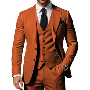 <span class=keywords><strong>Costume</strong></span> smoking 3 pièces pour <span class=keywords><strong>homme</strong></span>, veste blazer à 2 boutons avec <span class=keywords><strong>gilet</strong></span> et pantalon, cravate incluse, grande taille - Product Image 1