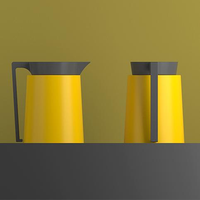 Botol air Ramadan Modern kualitas tinggi, panci teh kopi kaca dalam terisolasi termos & termos 2025