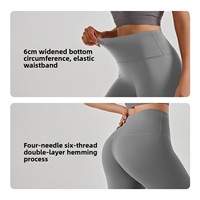 Elastische Hochbund-Yoga-Shorts für Damen aus Schnelltrocknendem Spandex/Polyester für Fitness und Gymnastik