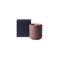 Coffret Cadeau de Bougies Parfumées en Cire de Soja Non Toxique en Céramique Exquise, Personnalisable ODM&OEM pour Cadeaux de Fêtes et Parfums d'Ambiance