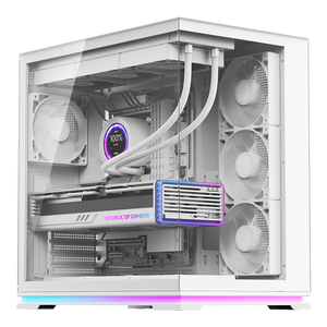 23 năm hàng đầu các nhà sản xuất/nhà máy Bán buôn/OEM/ ODM tùy chỉnh giữa tháp ATX SEA-View Máy tính chơi Game trường hợp dual Chamber PC trường hợp - Product Image 1