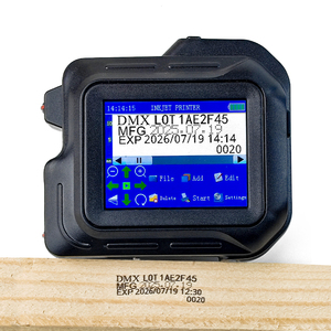 DMX taşınabilir mürekkep püskürtmeli el yazıcısı 12.7mm akülü kolay baskı etiket toplu LOT tarih kodlayıcı kodlama makinesi - Product Image 2