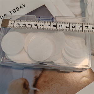 Decoraciones Comestibles de Papel <span class=keywords><strong>Oblea</strong></span> para Pasteles, Diseño Circular Ecológico de 8cm/5cm/3.8cm para Decorar Pasteles/Postres/Cupcakes - Product Image 4