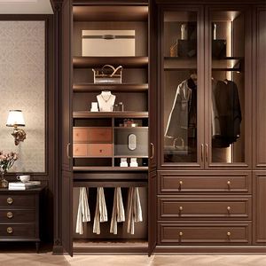 Armario de Madera Plegable Estilo Americano Duke of Leisure, Personalizable, Muebles para Dormitorio - Product Image 4