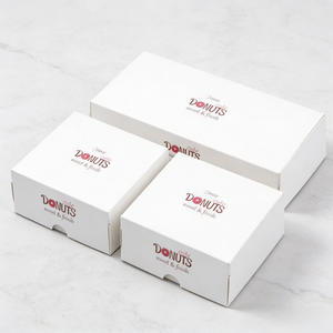 Boîte à <span class=keywords><strong>donuts</strong></span> personnalisée avec fenêtre transparente, emballage de boulangerie en gros pour desserts et <span class=keywords><strong>donuts</strong></span> de qualité supérieure - Product Image 6