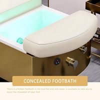 Table de massage de qualité supérieure pour salon de beauté, lit de cils, lit de beauté, lit de pédicure, lit de spa pour les pieds et la tête