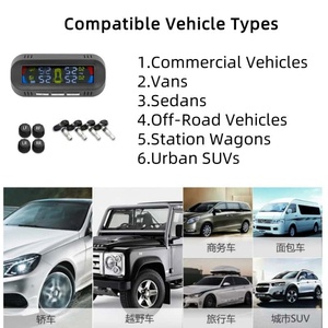 Hidden năng lượng mặt trời <span class=keywords><strong>TPMS</strong></span> không dây Tire Pressure Monitor với nội bộ cảm biến bên ngoài cho xe ô tô xe tải - Product Image 4