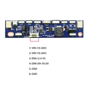 Placa Controladora de Corriente Constante LED Multifunción con Retroiluminación <span class=keywords><strong>CA</strong></span>-188 de la Marca l, 12 Conectores, Probador de Tiras LED Estándar CN - Product Image 5