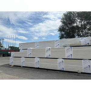 Panneaux muraux métalliques préfabriqués de style moderne pour maison <span class=keywords><strong>Dalle</strong></span> de laine de roche Panneau isolant pour toit coupe-feu Panneau sandwich de <span class=keywords><strong>plafond</strong></span> Décoration - Product Image 2