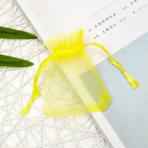 Organza <b>Mesh</b> Drawstring Bags <b>Insect</b> Resistant for Candy Fruit Cosmetics Jewelry Box Packing - Product Image 1