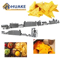 Ligne de production automatique de chips de maïs tortilla, machine à fabriquer des nachos frits
