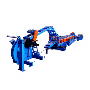 ماكينة تشكيل اللفافات لحماية السكك الحديدية على الطريق السريع بسعر منخفض للغاية لصنع ألواح على شكل W من المعدن بجودة جيدة - Product Image 1