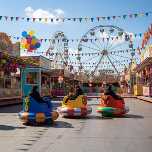 Voitures tamponneuses sur glace Cool Ride, tir au laser, voitures tamponneuses UFO, zone de rotation, voitures tamponneuses sur glace et neige - Product Image 6