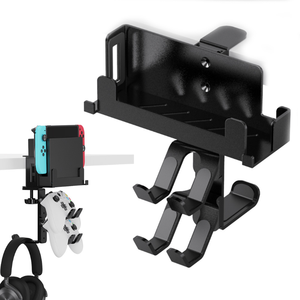 Rack <span class=keywords><strong>de</strong></span> rangement multifonctionnel 3 en 1 pour Nintendo Switch Controller Rack <span class=keywords><strong>de</strong></span> rangement pour casque <span class=keywords><strong>Cintre</strong></span> - Product Image 1