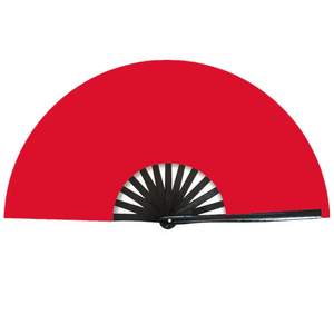 Abanicos de Mano de Bambú y Plástico de Poliéster de Color Liso con Impresión de LOGO Personalizado, Novedad 2025, para Baile Line Dance y Botas en el Suelo - Product Image 6