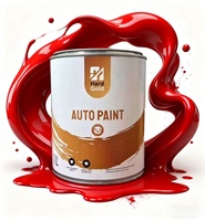 Peinture automobile haute brillance, revêtement liquide acrylique bicomposant, couleurs personnalisées, protection longue durée pour véhicule