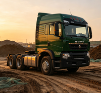 Camion tracteur Sinotruk HOWO TX 6X4 à faible consommation de carburant, groupe motopropulseur fiable, tête de tracteur robuste pour le transport logistique