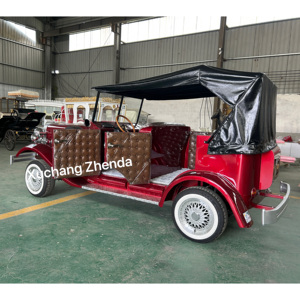 <span class=keywords><strong>Auto</strong></span> d'Epoca Rossa Vivace ed Entusiastica <span class=keywords><strong>per</strong></span> Turismo, Matrimoni e Golf Cart, <span class=keywords><strong>Auto</strong></span> Vintage Retrò con Tettuccio in Vendita - Product Image 2