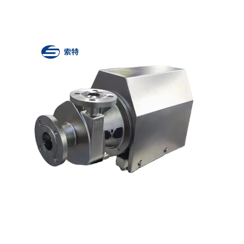 customized Stainless Steel Food Transportation Pump Single-Stage Centrifugal Pump for Dairy Products