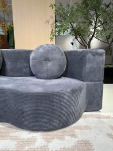 छोटे अपार्टमेंट बेडरूम के लिए न्यूडलर सोफा बिस्तर फोल्डेबल रेस्टिंग छोटे अपार्टमेंट बेडरूम स्कूल उपयोग स्पंज भरने के लिए - Product Image 4