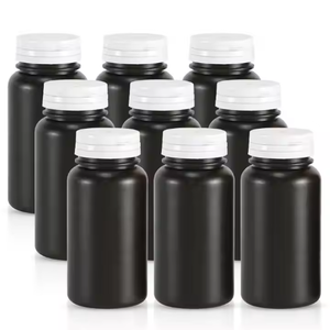 Botella <span class=keywords><strong>de</strong></span> Plástico HDPE Personalizada <span class=keywords><strong>de</strong></span> 250 ml con Tapa <span class=keywords><strong>de</strong></span> Rosca, <span class=keywords><strong>Seguro</strong></span> para Productos <span class=keywords><strong>de</strong></span> <span class=keywords><strong>Salud</strong></span> para Uso con Medicamentos y Pastillas - Product Image 3