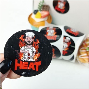 Biểu Tượng Tùy Chỉnh Vòng Tròn Bao Bì Sticker In Ấn Vinyl Thực Phẩm Không Thấm Nước Vòng Niêm Phong Nhãn Dán Nhãn Cuộn - Product Image 2