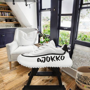 Zapatos Deportivos con Cordones de Diseño Moderno para Hombre, Tallas 39-44, Forro de Malla Negra Versátil, Zapatos Casuales para Correr, Primavera, Verano, Otoño e Invierno - Product Image 3