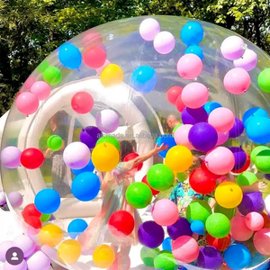 Inflable hinchable burbuja casa cúpula tienda PVC globo claro globo casa juguete para acampar al aire libre boda fiesta para niños - Product Image 5