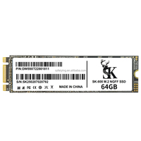 SSD Eksternal SATA 3.0 Baru dari Pabrik 2280 64GB/128GB/256GB Kecepatan Baca 501-600MB/S Kecepatan Tulis 401-500MB/S