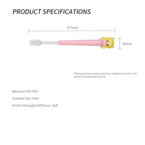 Cepillo de Dientes Manual Ergonómico con Cerdas Suaves y Mango de PP para Niños y Niñas de 3 a 12 Años - Product Image 6