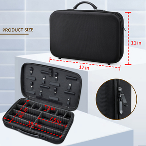 Estuche Extra Grande para Máquinas de Cortar Cabello, Caja de Viaje para Barberos, Bolsa Organizadora Portátil para Salón, Bolsa para Suministros de Corte de Cabello para Peluqueros - Product Image 6