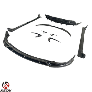 FAST Style PP ABS Car Front Lip Difusor trasero Side Faldón Vents Spoiler Body Kit Black Aero Kit para Tesla Model <span class=keywords><strong>Y</strong></span> 2018-2023 - Product Image 3