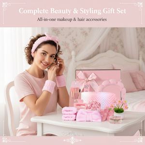 Set de Regalo de Belleza Rosa 2026, Kit de Maquillaje Dulce y Lindo para Mujer, Práctico para Uso Diario y Ocasiones de Regalo - Product Image 3