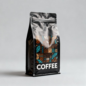 Bolsas de Café Reutilizables con Válvula, Impresión Personalizada, Bolsas de Aluminio con Cierre Hermético para Almacenamiento de Granos de Café de 250g, 500g y 1kg - Product Image 2