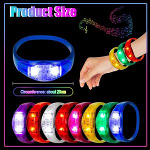 Pulsera LED DAMAI con Luz Intermitente Activada por Sonido para Fiestas, Regalos, Cumpleaños, Carnaval - Product Image 2