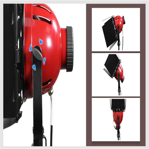 ไฟสตูดิโอแบบเรดเฮด รุ่น Good style Redhead Lamp Led <span class=keywords><strong>Studio</strong></span> 800W ฮาโลเจน ทังสเตน ให้แสงสว่างต่อเนื่อง ปรับความสว่างได้ สำหรับการถ่ายทำภาพยนตร์ - Product Image 6