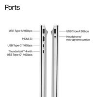 Untuk Laptop 2-in-1 OmniBook X Flip 14" 2.8K OLED Touch Ultra 5 RAM 16GB SSD 1TB Aluminium Baru Nirkabel Bahasa Inggris